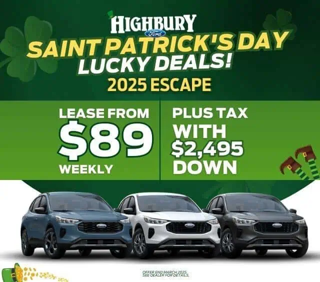 St. Patricks Day Mobile Slider - 2025 Escape