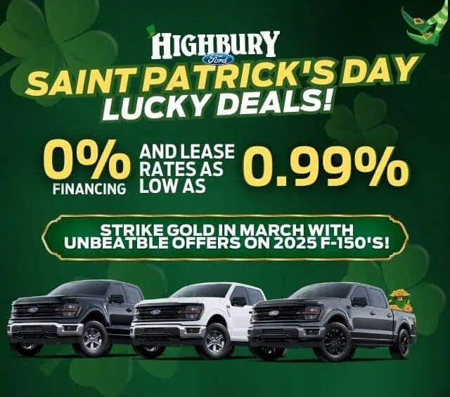 St. Patricks Day Mobile Slider - 2025 F-150