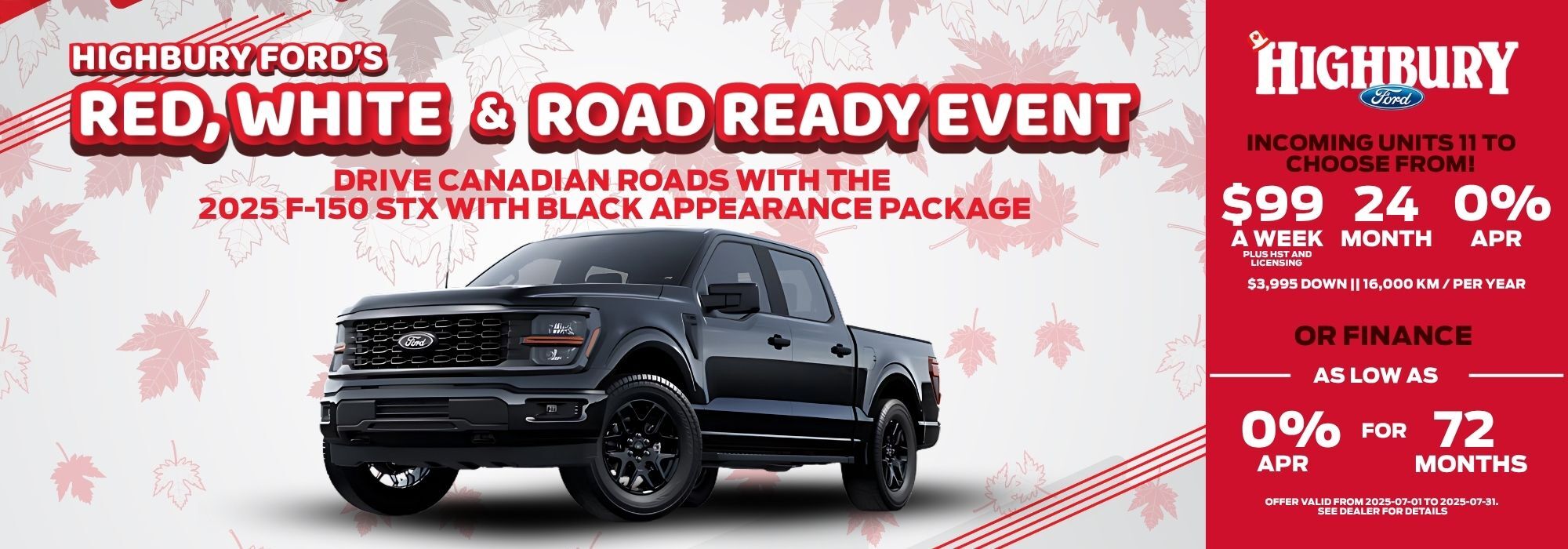 Highbury RWR July 2025 - F150 Desktop