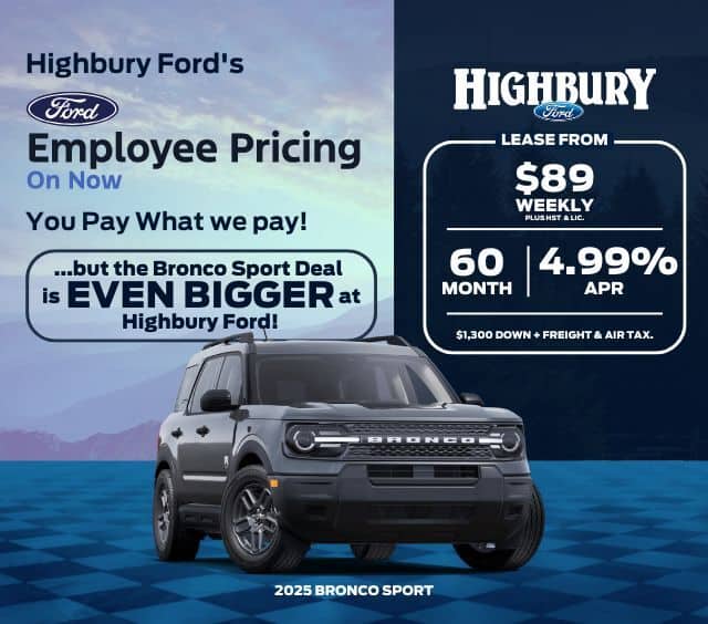 Highbury FEP Bronco Sport - Mobile