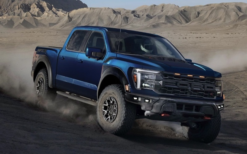 2025 Blue Ford F-150